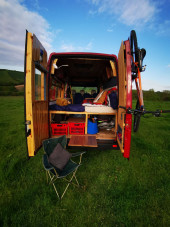 A VW LT35 Campervan called Hamish and for hire 