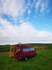 A VW LT35 Campervan called Hamish and for hire 