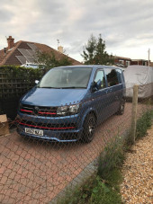 A VW T6 Campervan called Phil and for hire 
