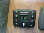 A VW T5 Campervan called Flo and Interior heater controls for hire in Alfreton, Derbyshire