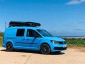 A VW Caddy Maxi Campervan called Alba and for hire in Peterborough, Cambridgeshire