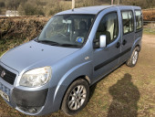 A Fiat Campervan called Doblo and for hire in Minehead, Somerset
