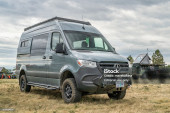 A Mercedes Sprinter Campervan called Nina and for hire in Bristol, Somerset