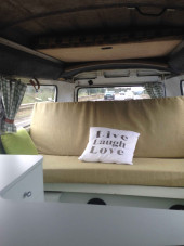 A NON VW Conversion Campervan called KitTalento and for hire in Portrush, Antrim