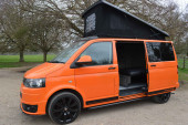A VW T5 Campervan called Holly and for hire 