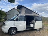 A VW T4 Campervan called Bettie and for hire in London, Isle of Wight