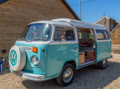 A VW T2 Classic Campervan called Penny-Lane and for hire in hunstanton, Norfolk