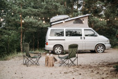 A VW T4 California Campervan called Wanderer and for hire in , Durham