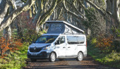 A Renault Campervan called LadyGa and for hire in portrush, Antrim