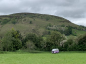 Camping alone in Llangollen