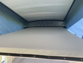 A VW T2 Classic Campervan called Tilly-the-camper and Bed in Roof - one adult or two children for hire 