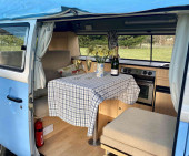A VW T2 Brazilian Campervan called Skye and for hire in Henley-on-Thames, Oxfordshire