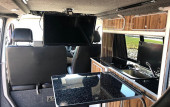A VW T6 Campervan called Starlight and for hire in Halifax , West Yorkshire