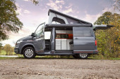 A VW T6 Campervan called Cammy-T and for hire in Northampton, Northamptonshire