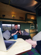 A Fiat Campervan called isla and for hire in Edinburgh, Edinburgh