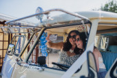 A VW T1 Splitscreen Campervan called bluecreamsplit and Everyone wants a selfie in Bella for hire in Gillingham, Kent