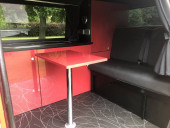 A VW T4 Campervan called Ruby-red- and for hire in Boston, Lincolnshire
