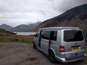 A Gulf Stream Motorhome called Edge and for hire in Henfeild buisness Park, West Sussex
