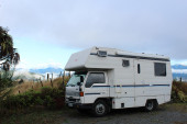A Auto Trail Motorhome called Bruce and for hire in Truro, Cornwall