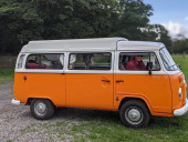 A VW T2 Classic Campervan called ballena and for hire in Kent, Kent