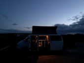 A VW T4 Campervan called Panda and for hire in Inverness, Highland