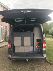 A VW T5 Campervan called Pablo and for hire in York, East Yorkshire