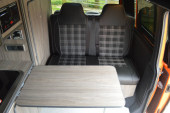 A VW T5 campervan called Holly and for hire 