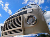 A VW T2 Brazilian Campervan called Mabel and for hire in Arundel, West Sussex