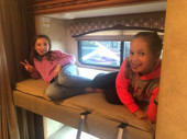 A Thor Motor Coach Motorhome called hurricane and for hire in Pulborough, West Sussex
