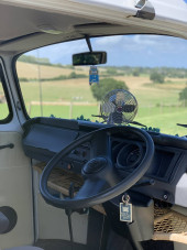 A VW T2 Brazilian campervan called Mabel and for hire in Arundel, West Sussex