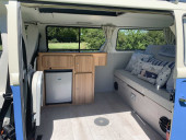 A VW T2 Classic Campervan called Tilly-the-camper and Kitchen unit - Fridge for hire 