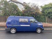 A VW T4 Campervan called BigBlue and Ready for another adventure for hire in Teignmouth, Devon