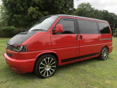 A VW T4 Campervan called Ruby-red- and for hire in Boston, Lincolnshire