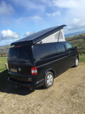 Rear View of the Camper
