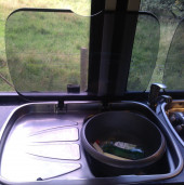A Mercedes Sprinter Campervan called Luna and for hire in Stockport, Greater Manchester