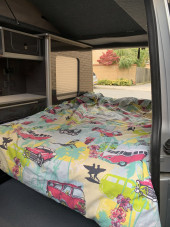 A VW T5 Campervan called Max-the-camper- and for hire in Milton Keynes , Buckinghamshire