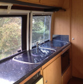 A Mercedes Sprinter Campervan called Luna and for hire in Stockport, Greater Manchester