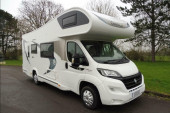 A Chausson Motorhome called Luxury and for hire in upminster , London